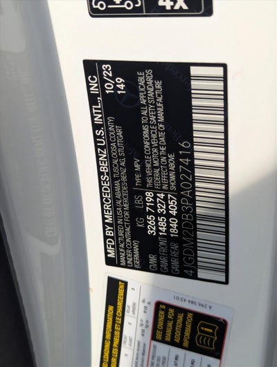 2023 Mercedes-Benz EQS EQS 450+ SUV