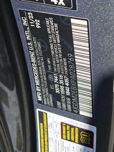 2023 Mercedes-Benz EQS EQS 450 4MATIC® SUV