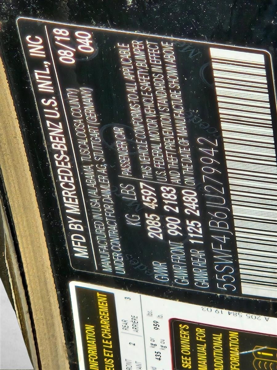 2018 Mercedes-Benz C-Class C 300 Sedan