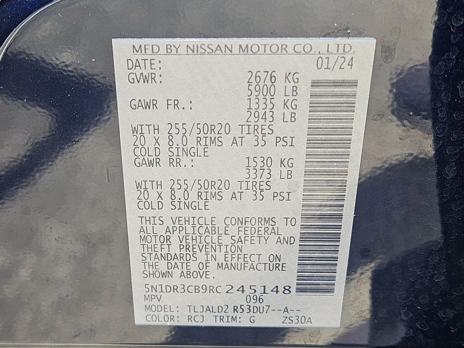 2024 Nissan Pathfinder SL 2WD