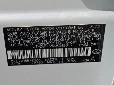 2022 Lexus IS 300 AWD