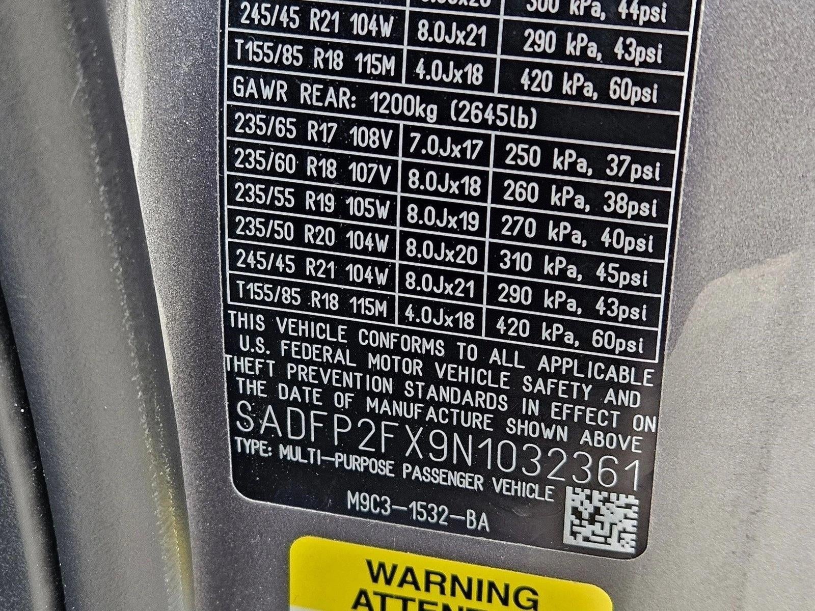 2022 Jaguar E-PACE P250 AWD SE