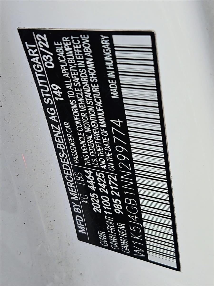 2022 Mercedes-Benz CLA CLA 250 Coupe