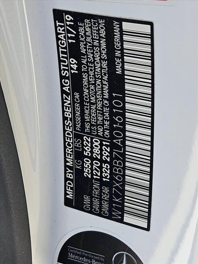 2020 Mercedes-Benz AMG® GT AMG® GT 53 4-Door Coupe