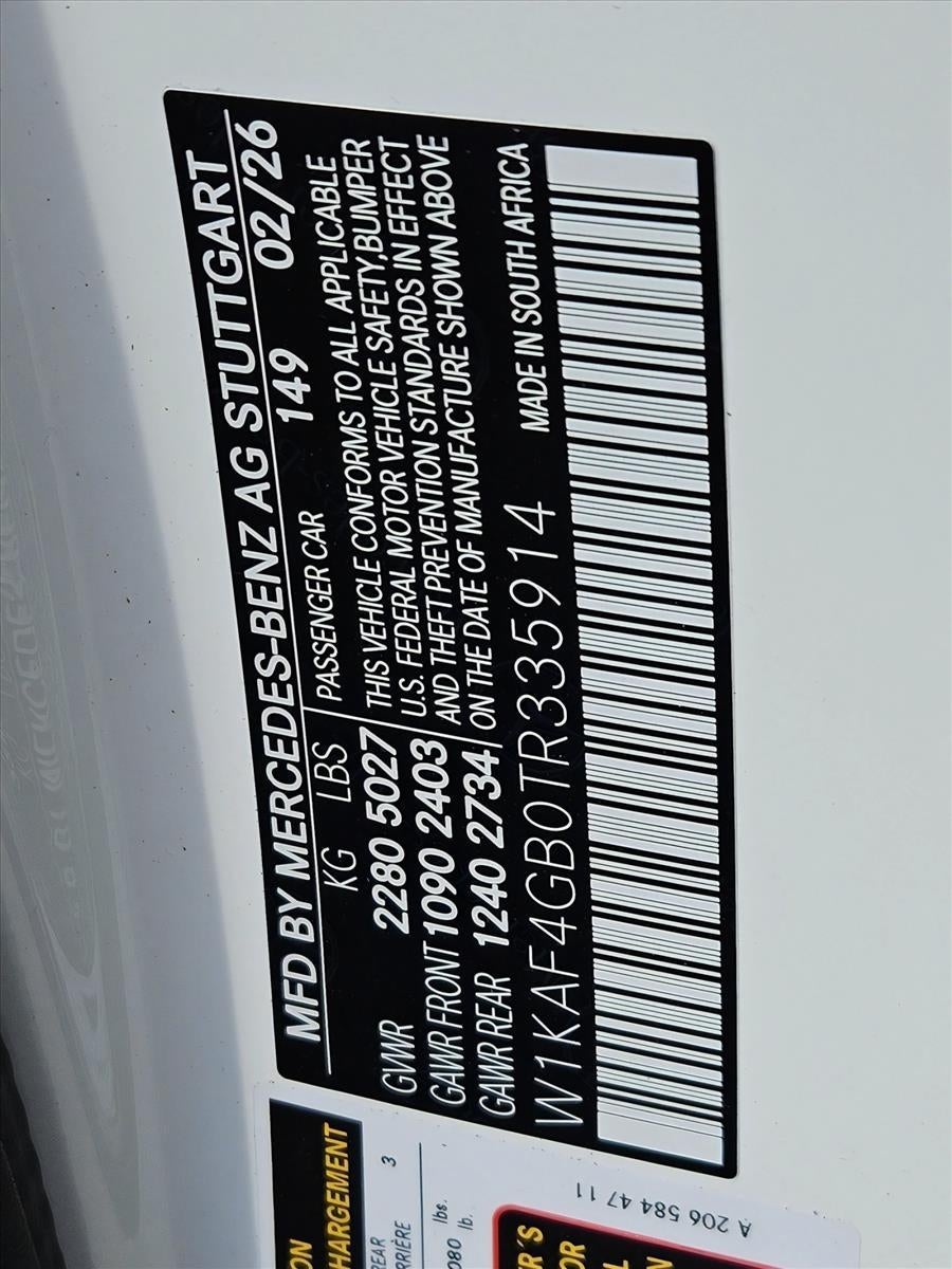 2026 Mercedes-Benz C-Class C 300 Sedan