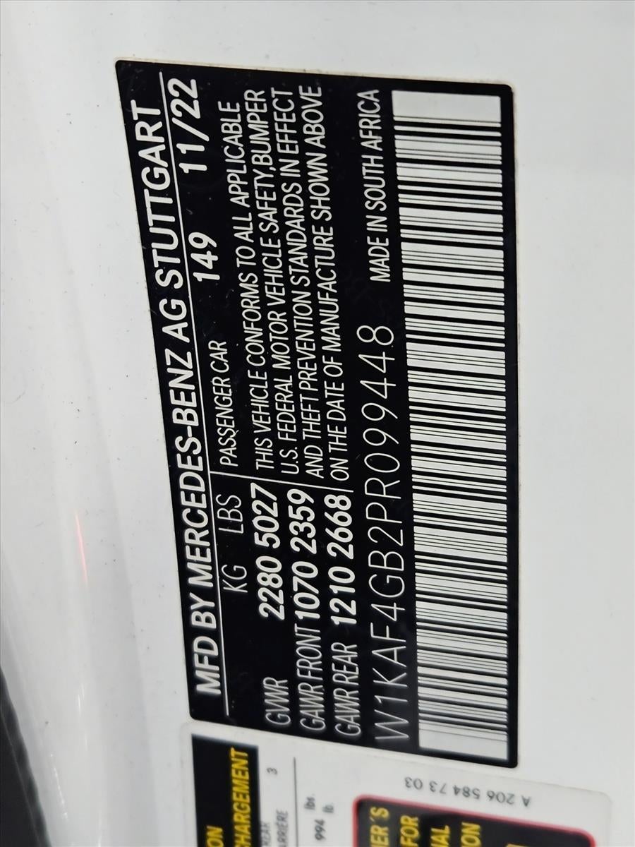 2023 Mercedes-Benz C-Class C 300 Sedan