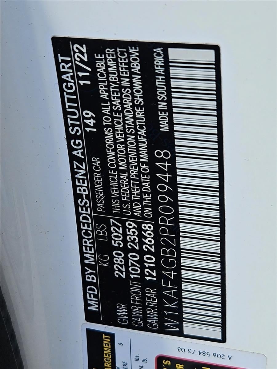 2023 Mercedes-Benz C-Class C 300 Sedan