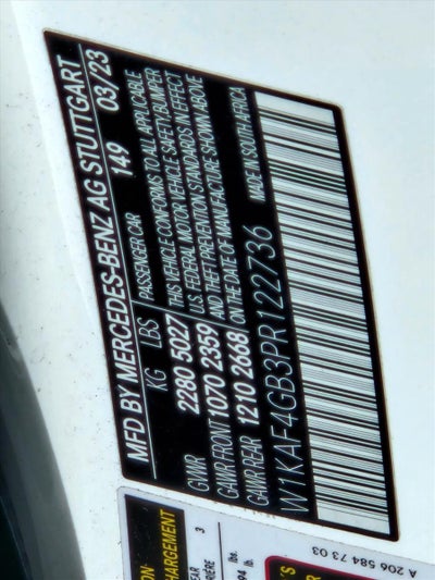 2023 Mercedes-Benz C-Class C 300 Sedan