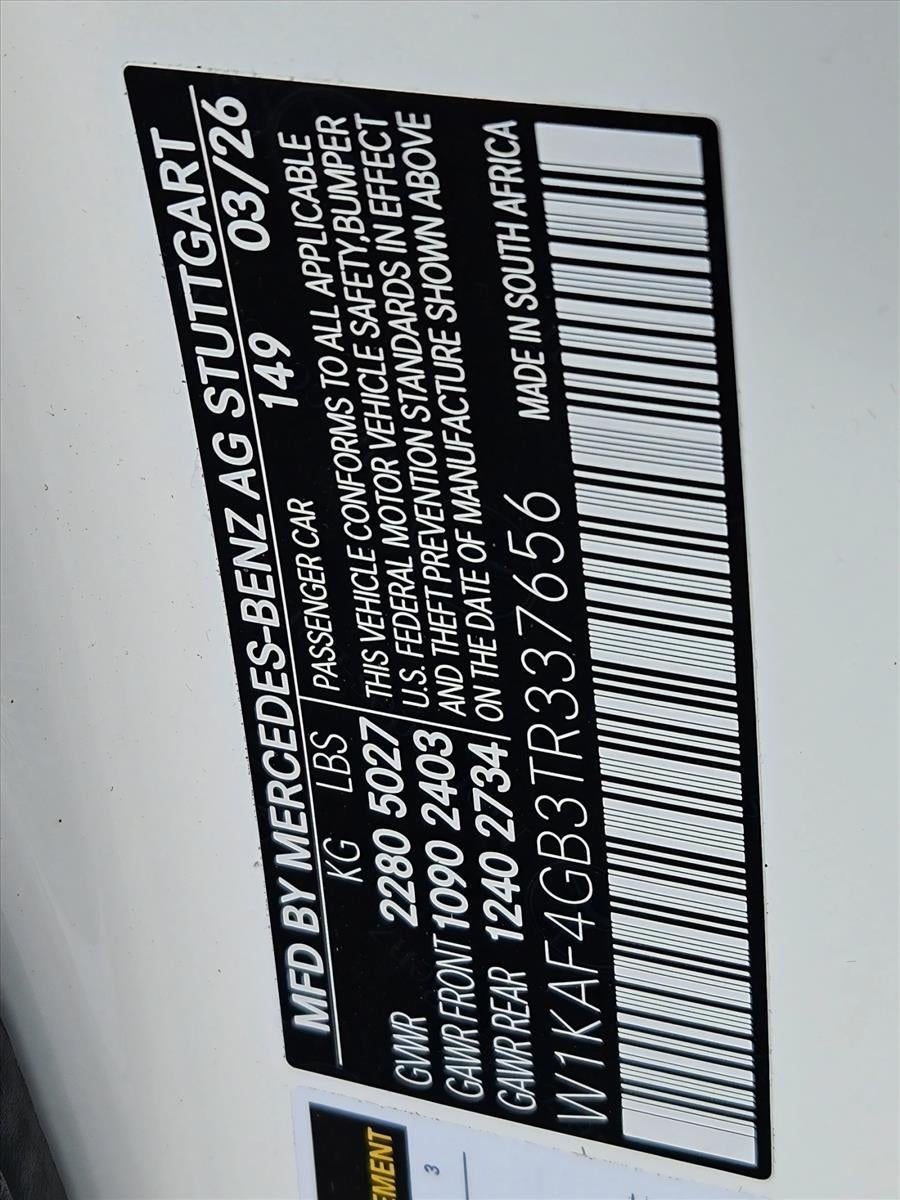 2026 Mercedes-Benz C-Class C 300 Sedan