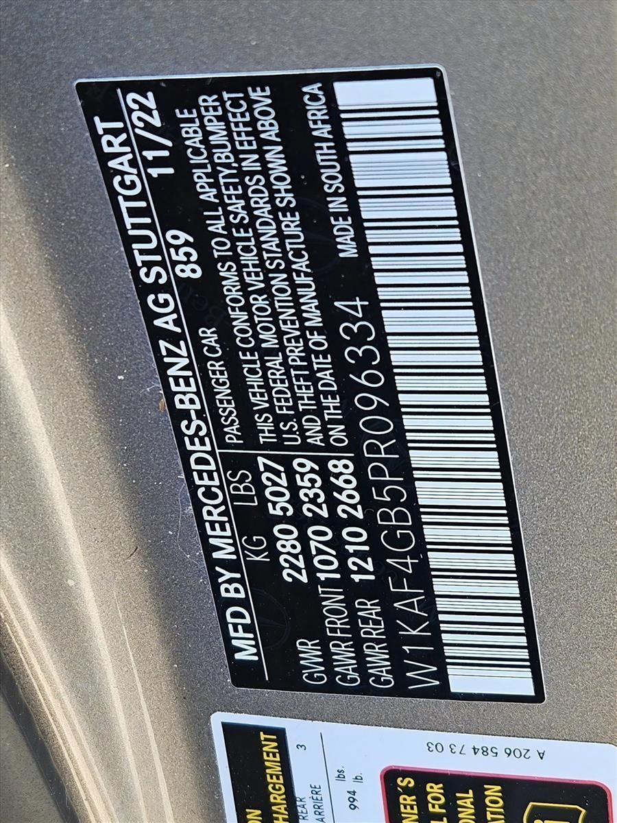 2023 Mercedes-Benz C-Class C 300 Sedan