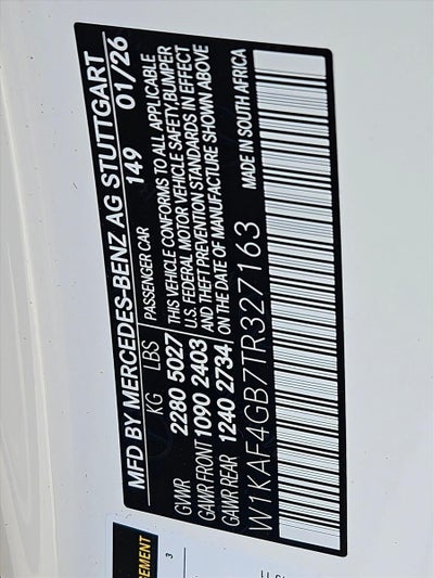 2026 Mercedes-Benz C-Class C 300 Sedan