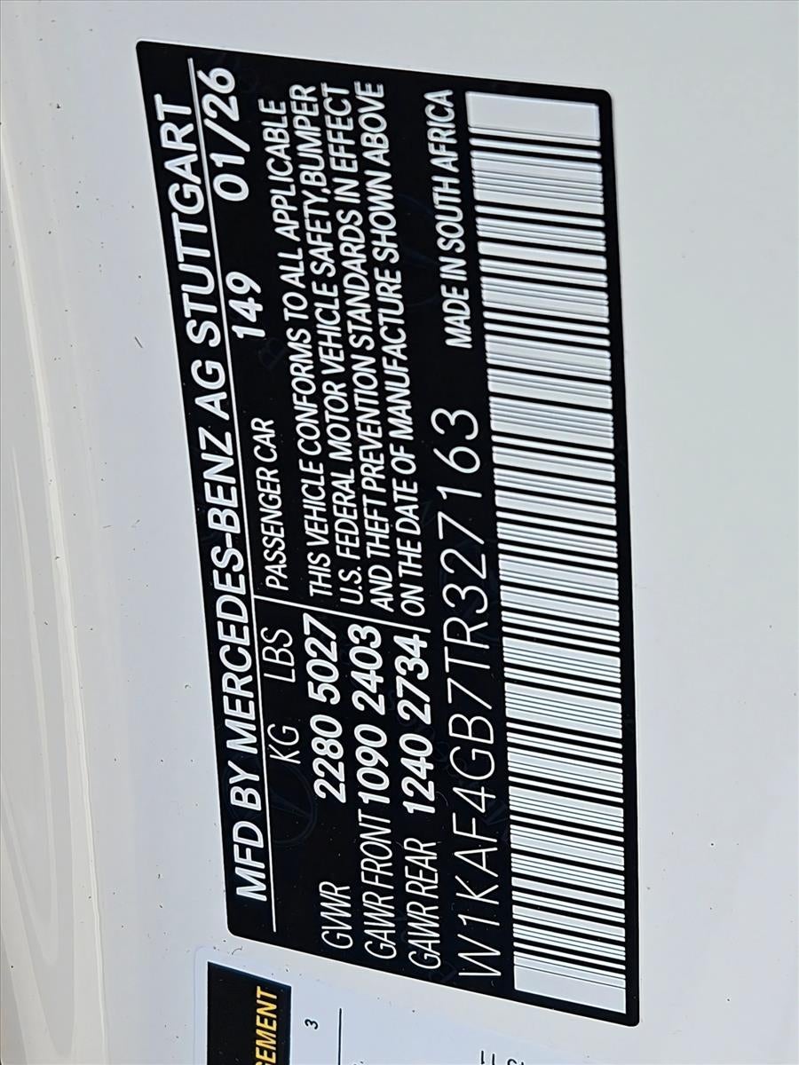 2026 Mercedes-Benz C-Class C 300 Sedan