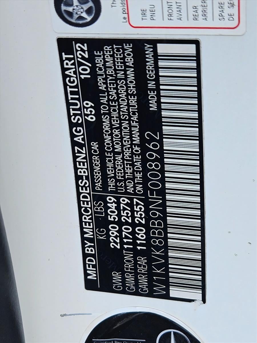2022 Mercedes-Benz SL-Class AMG® SL 63 Roadster
