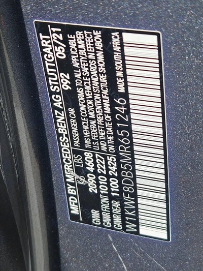 2021 Mercedes-Benz C-Class C 300 Sedan