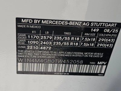 2026 Mercedes-Benz GLB GLB 250 SUV