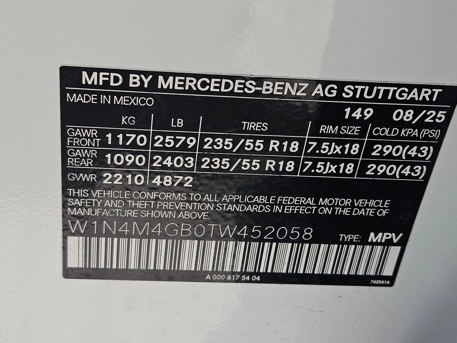 2026 Mercedes-Benz GLB GLB 250 SUV