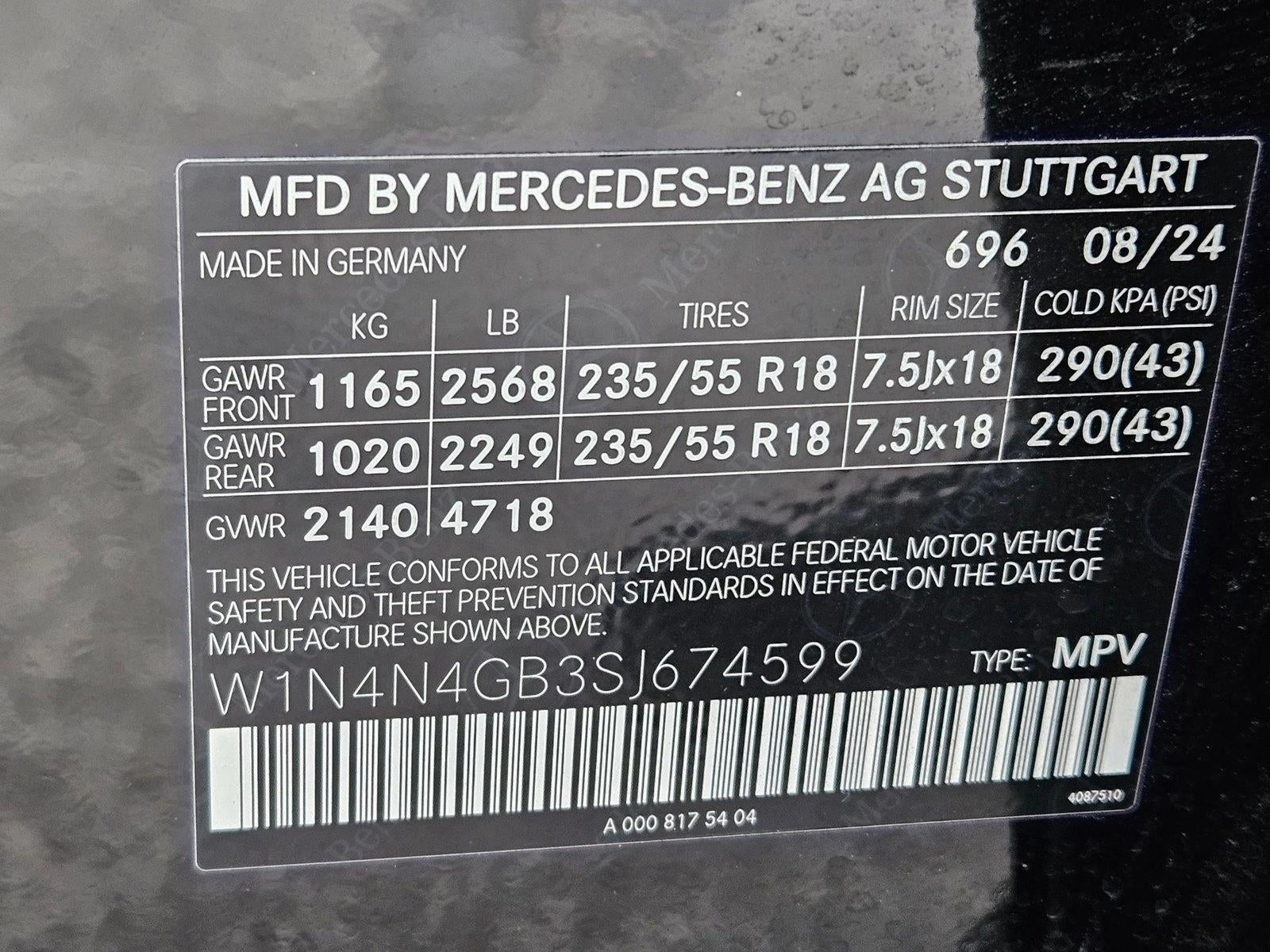 2025 Mercedes-Benz GLA GLA 250 SUV