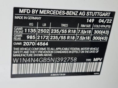 2022 Mercedes-Benz GLA GLA 250 SUV