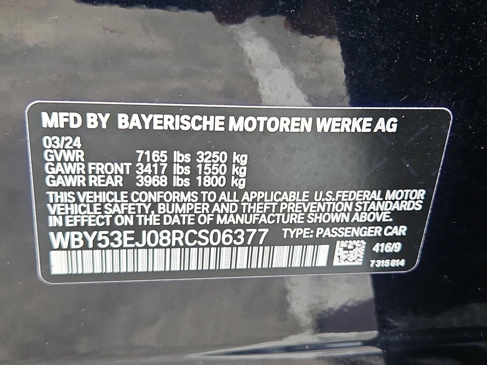 2024 BMW i7 xDrive60 Sedan