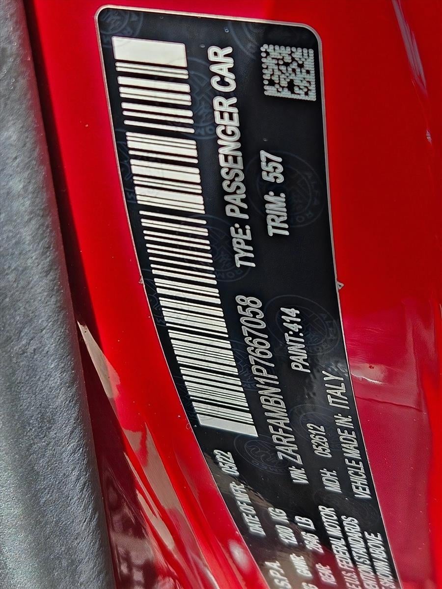 2023 Alfa Romeo Giulia Veloce RWD