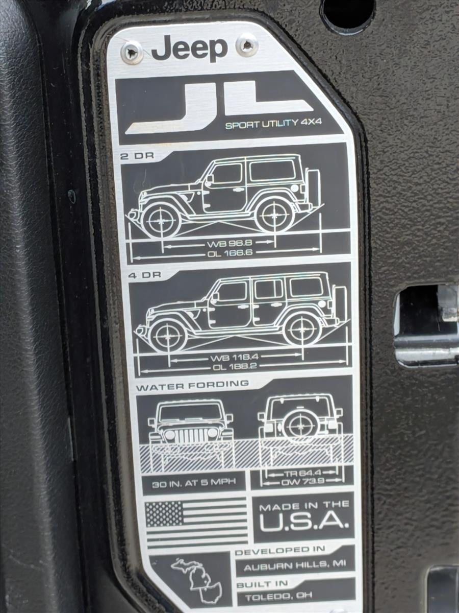 2018 Jeep Wrangler Unlimited Sport S 4x4