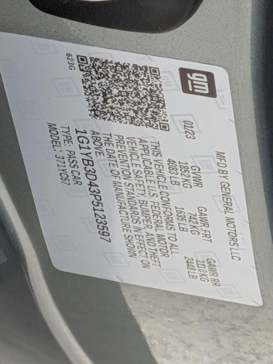 2023 Chevrolet Corvette Stingray Convertible 2LT