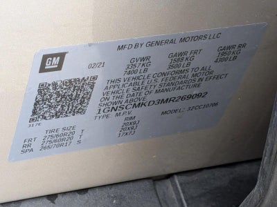 2021 Chevrolet Tahoe 2WD LS