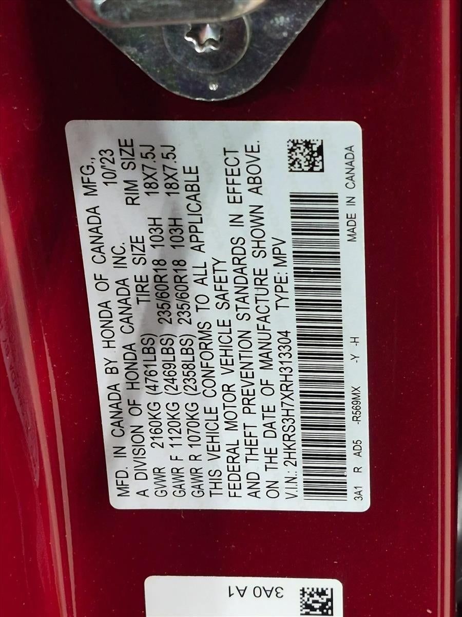 2024 Honda CR-V EX-L 2WD