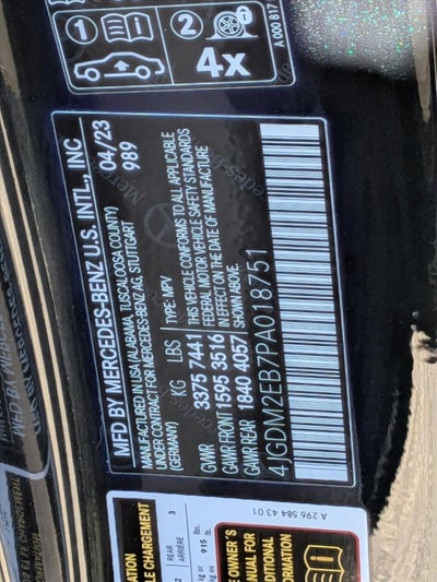 2023 Mercedes-Benz EQS EQS 450 4MATIC® SUV