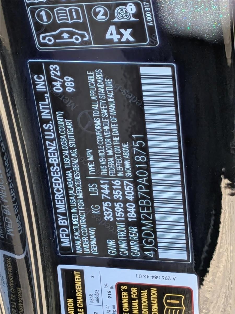 2023 Mercedes-Benz EQS EQS 450 4MATIC® SUV