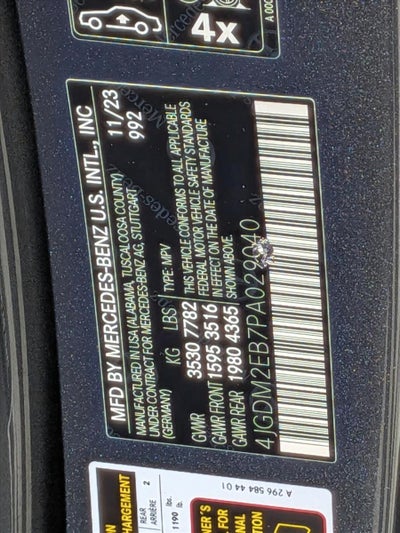 2023 Mercedes-Benz EQS EQS 450 4MATIC® SUV