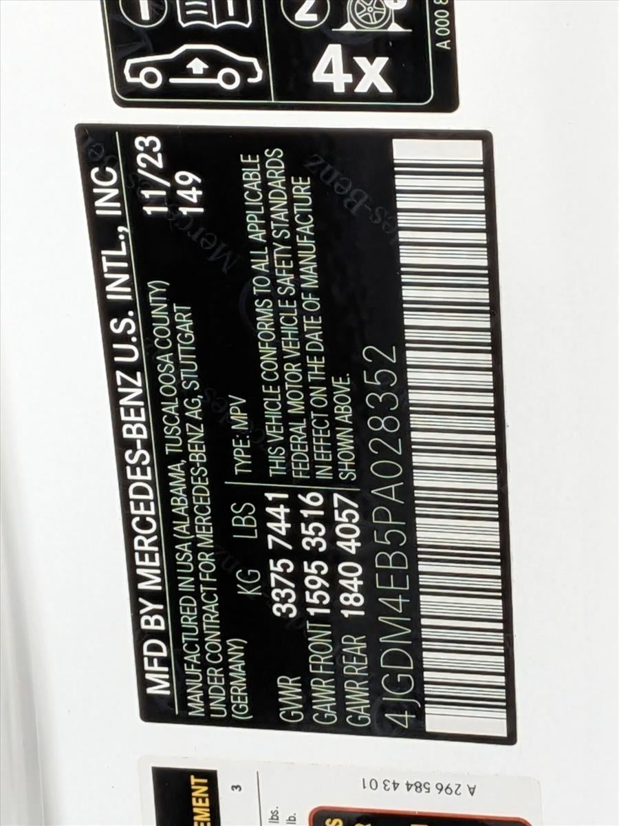 2023 Mercedes-Benz EQS EQS 580 4MATIC® SUV