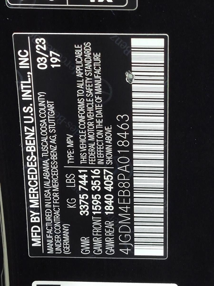 2023 Mercedes-Benz EQS EQS 580 4MATIC® SUV