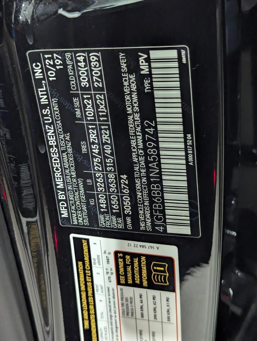 2022 Mercedes-Benz GLE AMG® GLE 53 4MATIC® SUV