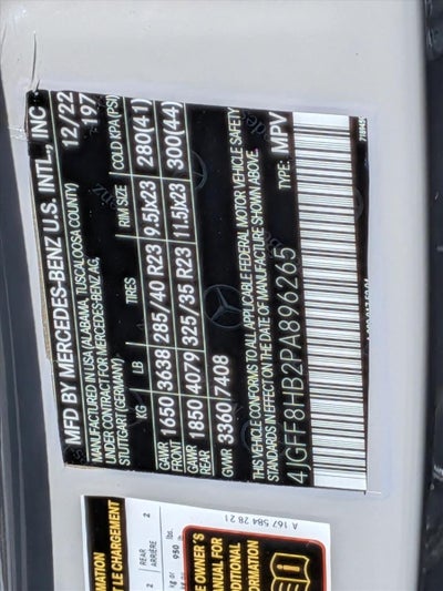 2023 Mercedes-Benz GLS Maybach GLS 600 4MATIC® SUV