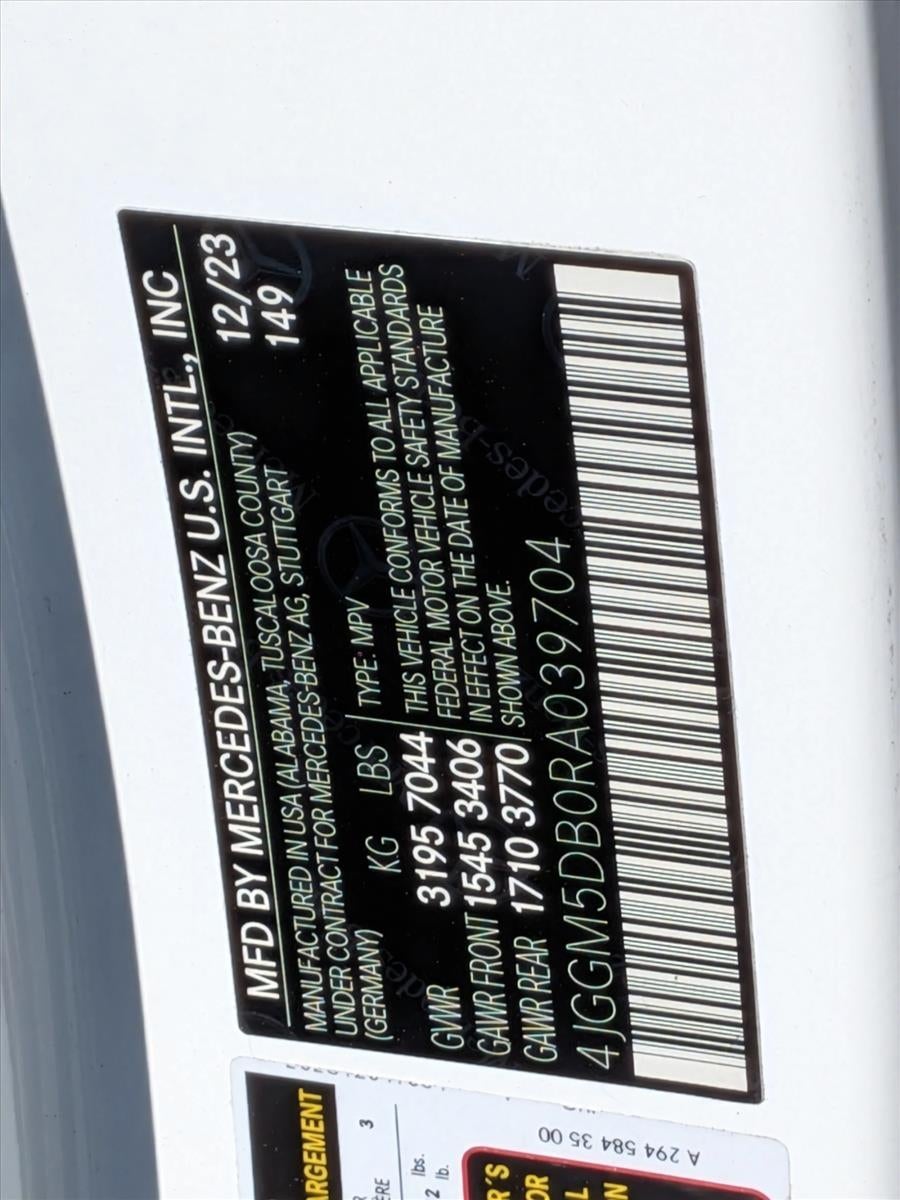 2024 Mercedes-Benz EQE AMG® EQE 4MATIC®+ SUV