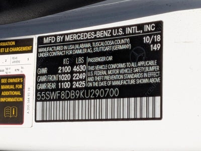 2019 Mercedes-Benz C-Class C 300 Sedan