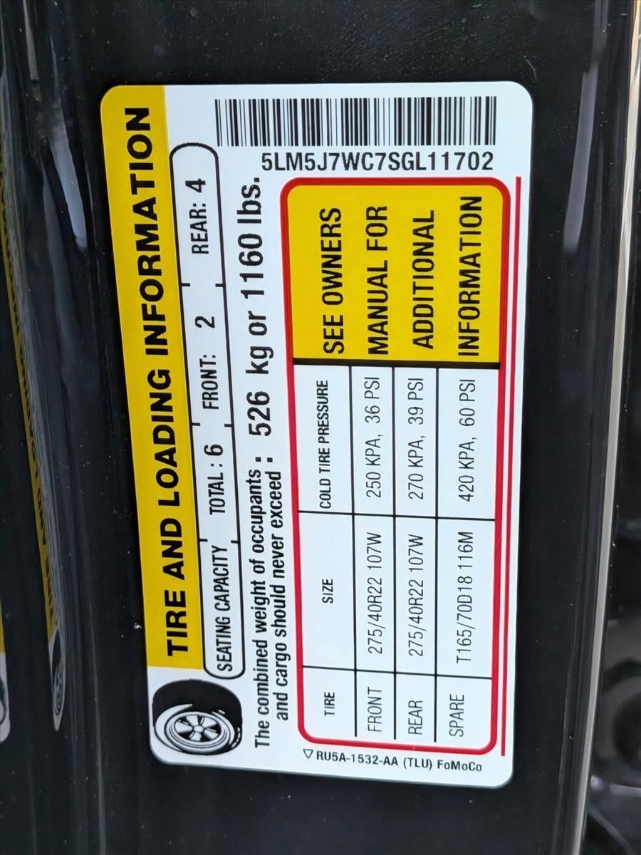 2025 Lincoln Aviator Reserve RWD