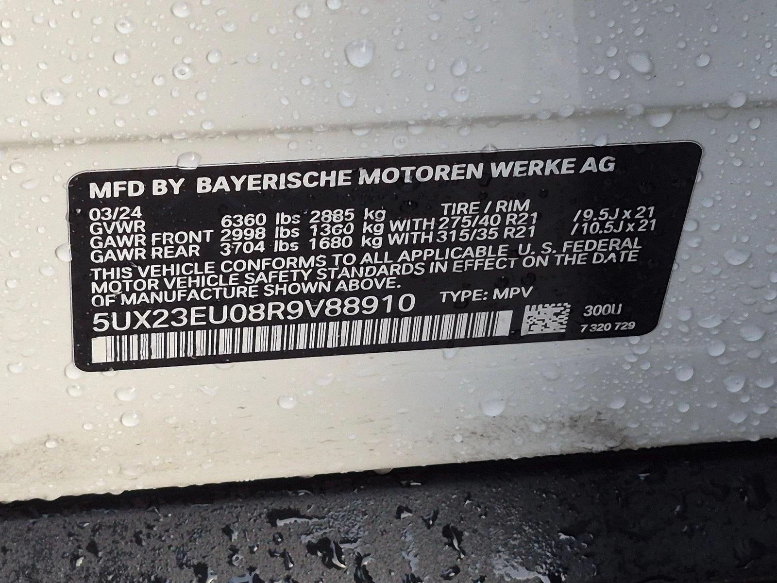 2024 BMW X5 xDrive40i Sports Activity Vehicle