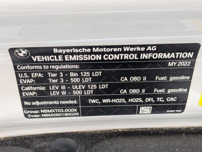 2022 BMW X5 xDrive40i Sports Activity Vehicle