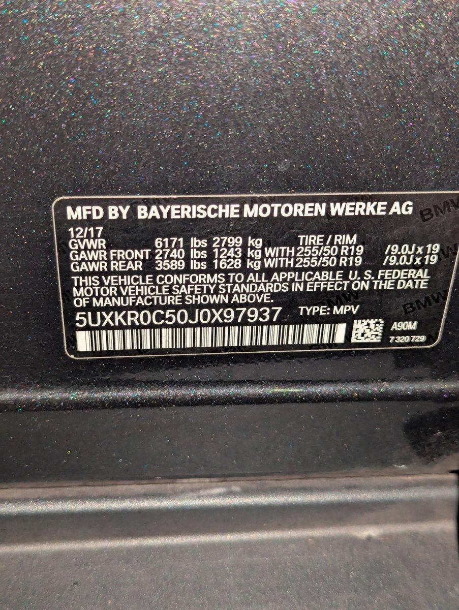 2018 BMW X5 xDrive35i Sports Activity Vehicle