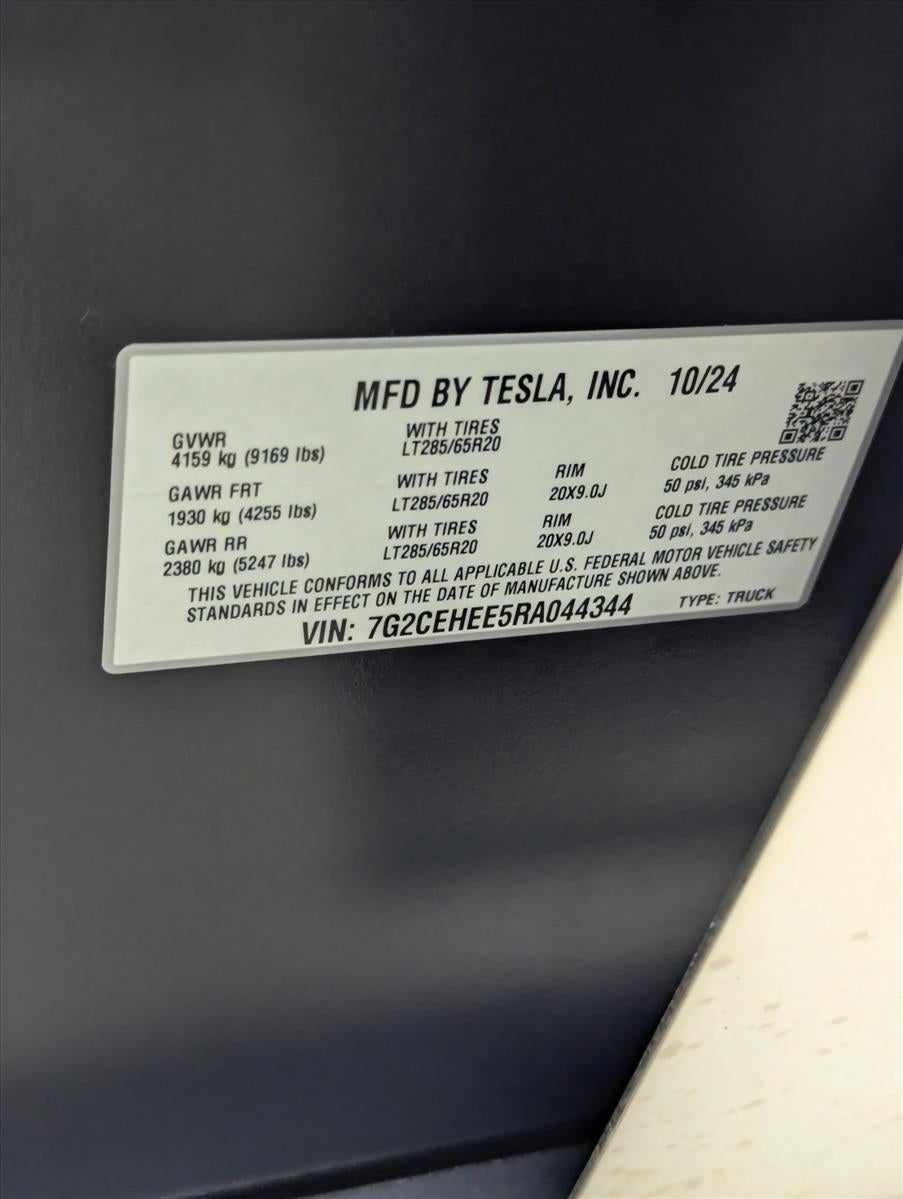 2024 Tesla Cybertruck Cyberbeast AWD