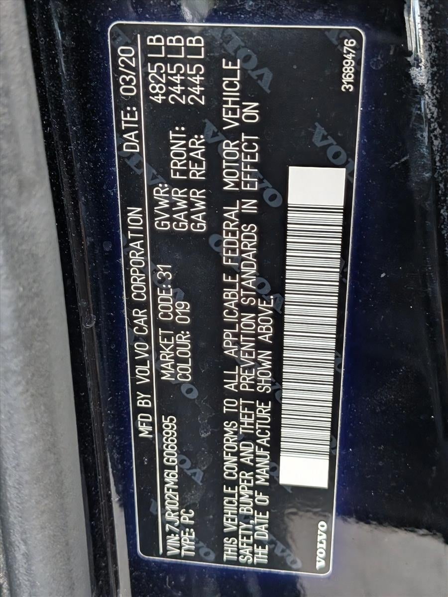 2020 Volvo S60 T5 FWD R-Design