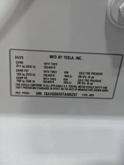 2026 Tesla Model Y Long Range Launch Series AWD *Ltd Avail*