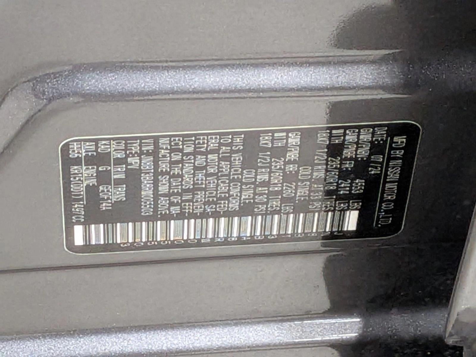 2024 Nissan Rogue FWD SV