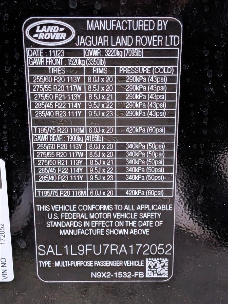 2024 Land Rover Range Rover Sport P400 Dynamic SE