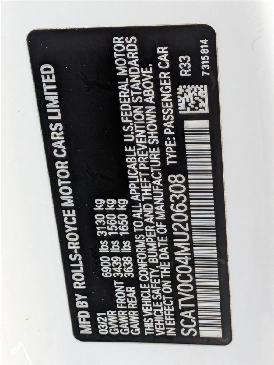 2021 Rolls-Royce Ghost Sedan