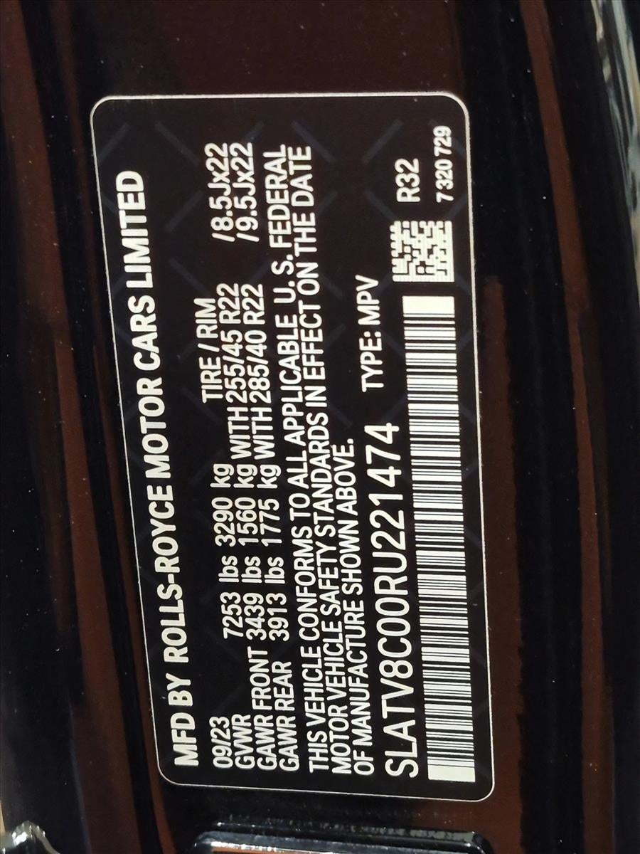 2024 Rolls-Royce Cullinan Black Badge Sport Utility