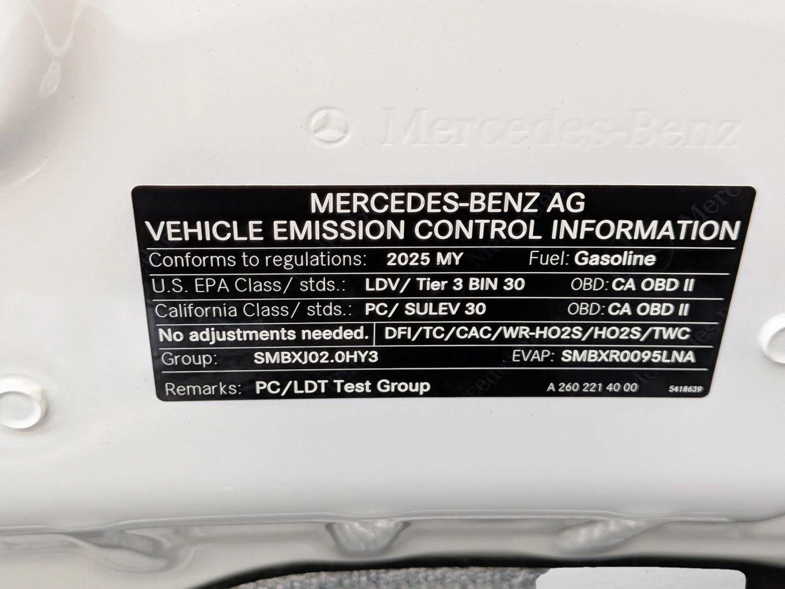 2025 Mercedes-Benz CLA CLA 250 Coupe