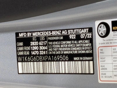 2023 Mercedes-Benz S-Class S 500 4MATIC® Sedan